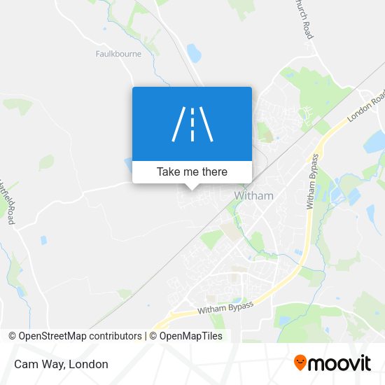 Cam Way map