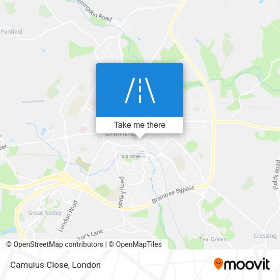 Camulus Close map