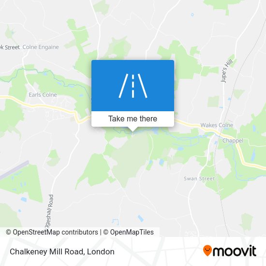 Chalkeney Mill Road map