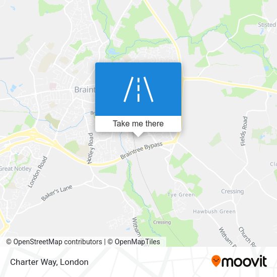 Charter Way map