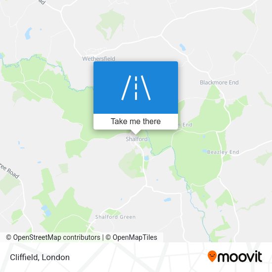 Cliffield map