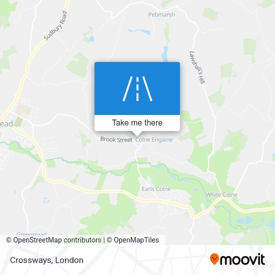 Crossways map