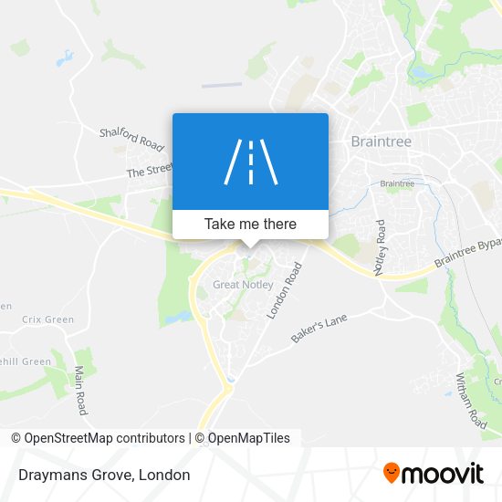 Draymans Grove map