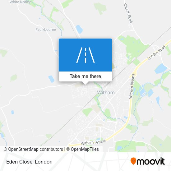 Eden Close map