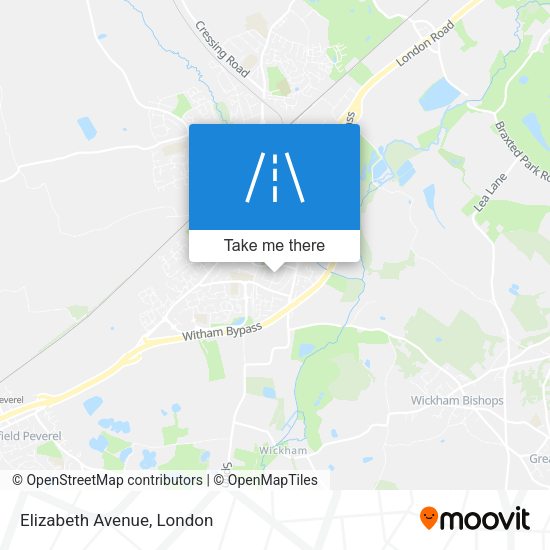 Elizabeth Avenue map