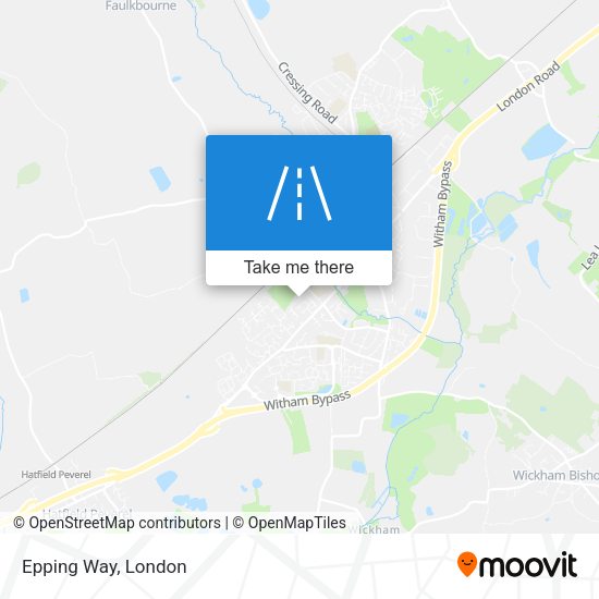 Epping Way map
