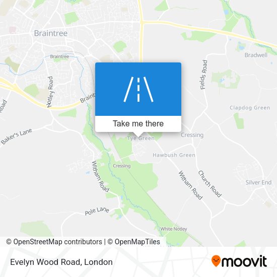 Evelyn Wood Road map