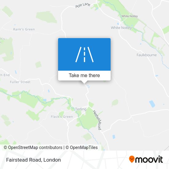 Fairstead Road map