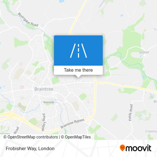 Frobisher Way map