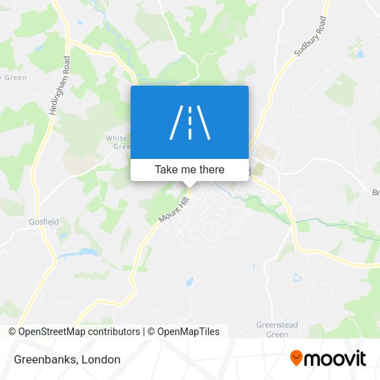 Greenbanks map