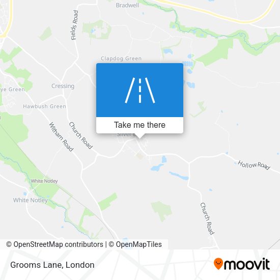 Grooms Lane map