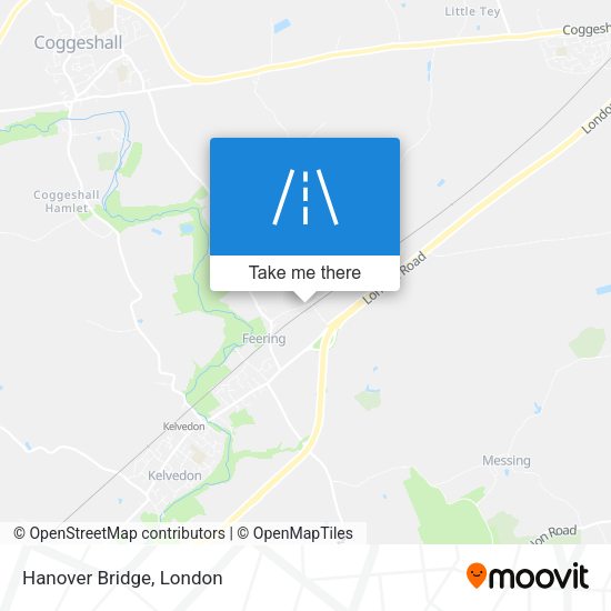 Hanover Bridge map