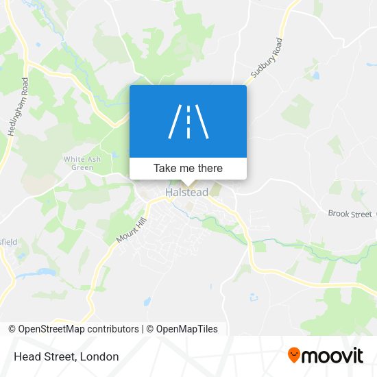 Head Street map