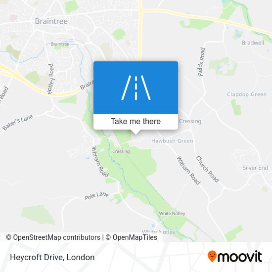 Heycroft Drive map