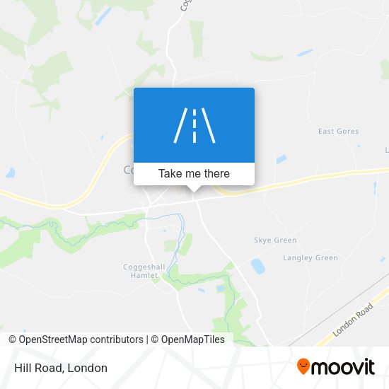 Hill Road map