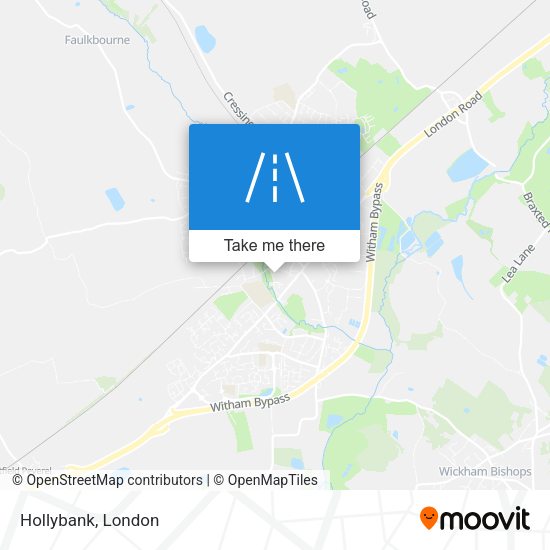 Hollybank map
