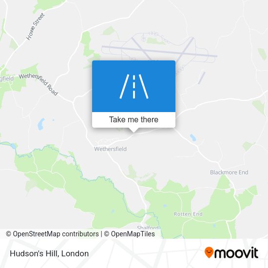 Hudson's Hill map
