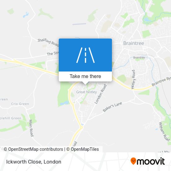 Ickworth Close map