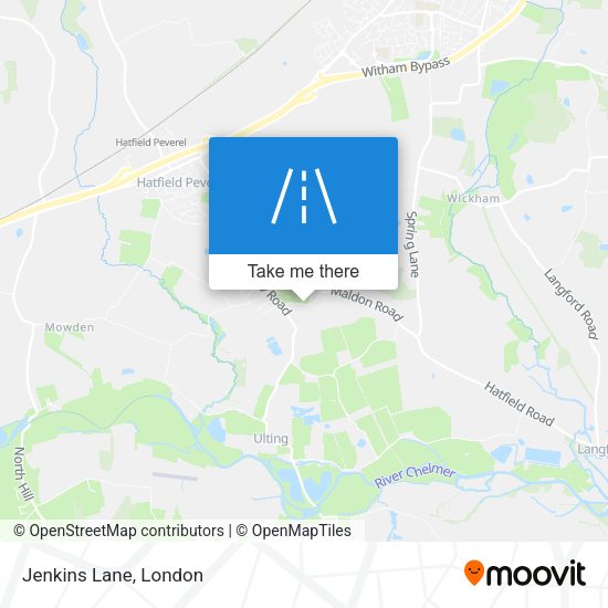 Jenkins Lane map