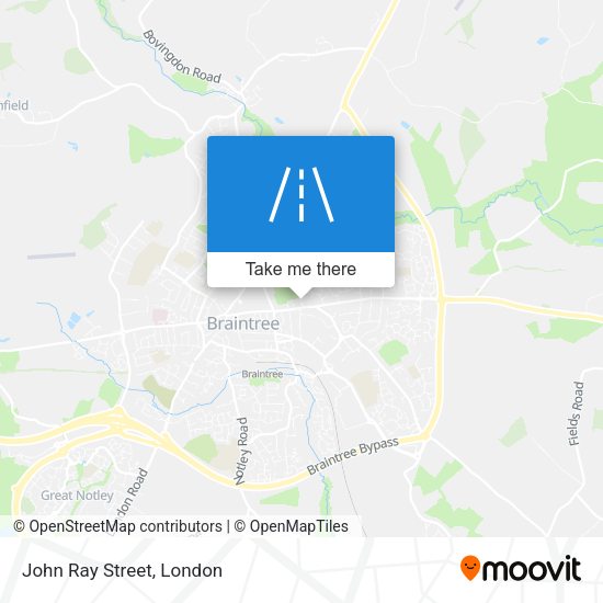 John Ray Street map