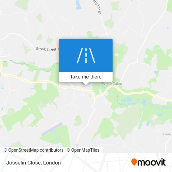 Josselin Close map