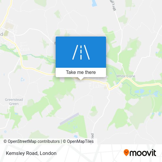 Kemsley Road map