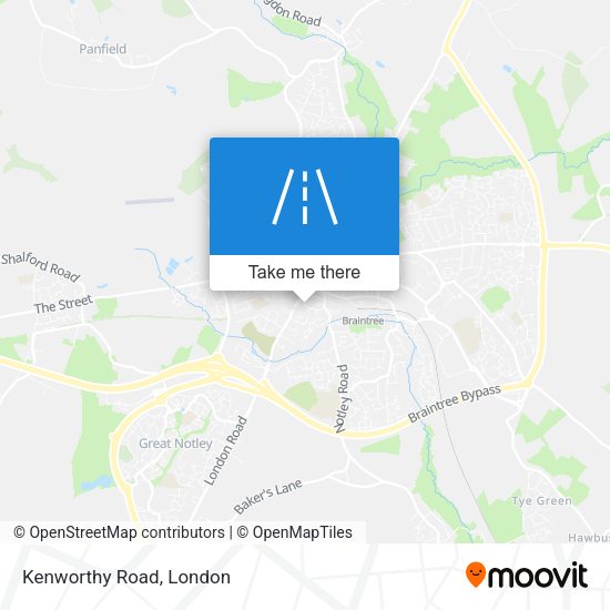 Kenworthy Road map