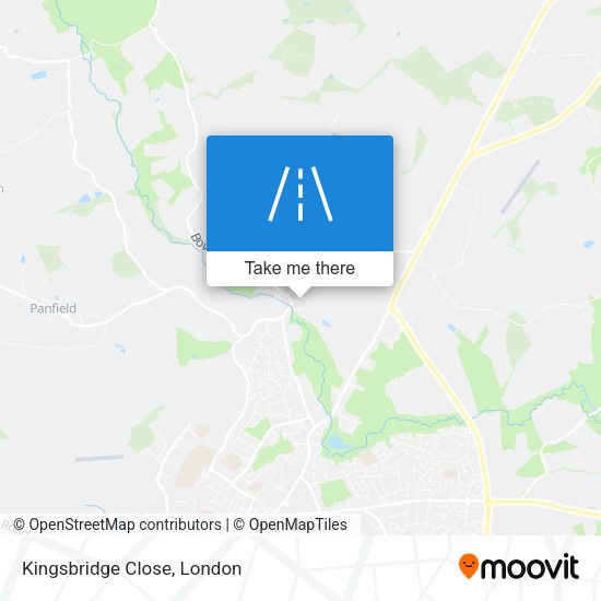 Kingsbridge Close map