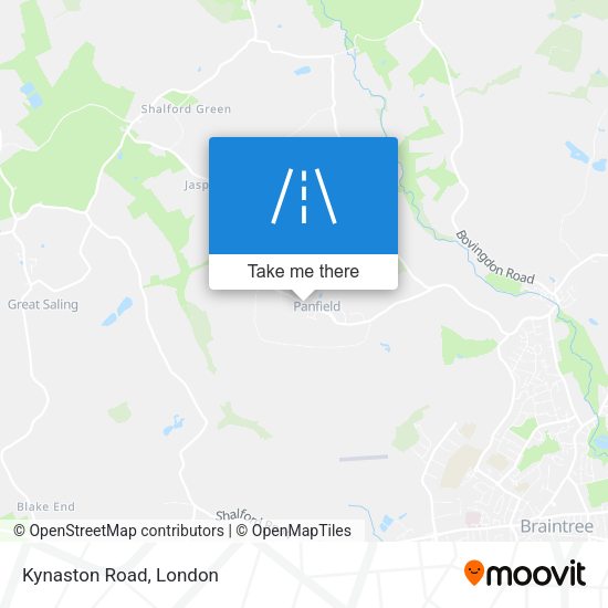Kynaston Road map