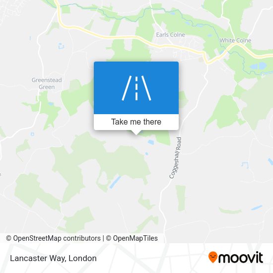 Lancaster Way map