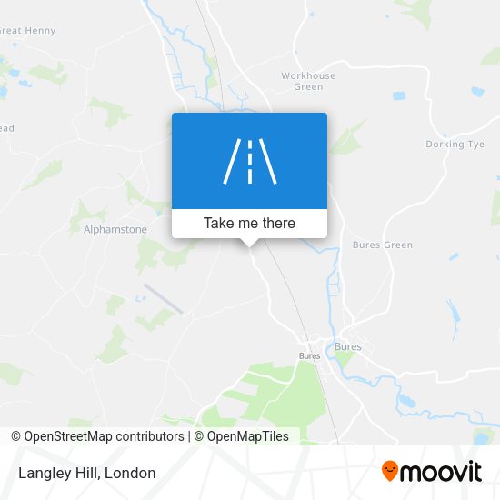 Langley Hill map