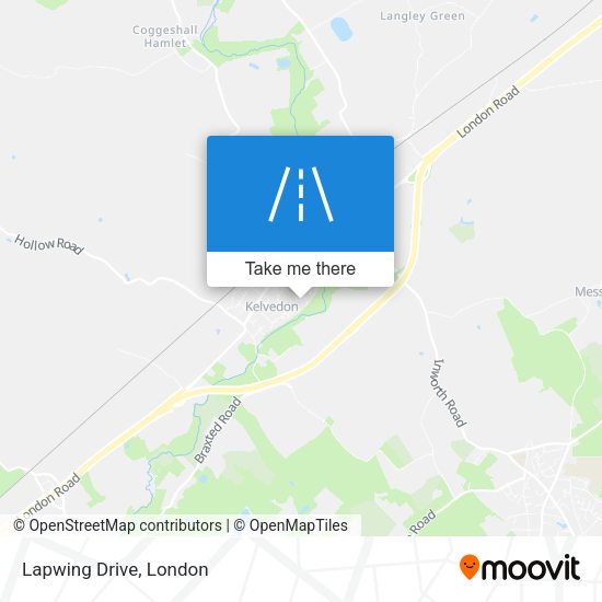 Lapwing Drive map