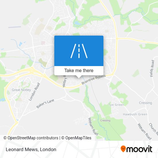 Leonard Mews map
