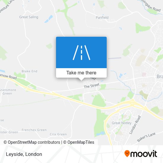 Leyside map