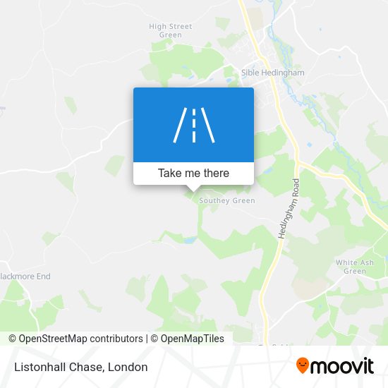 Listonhall Chase map