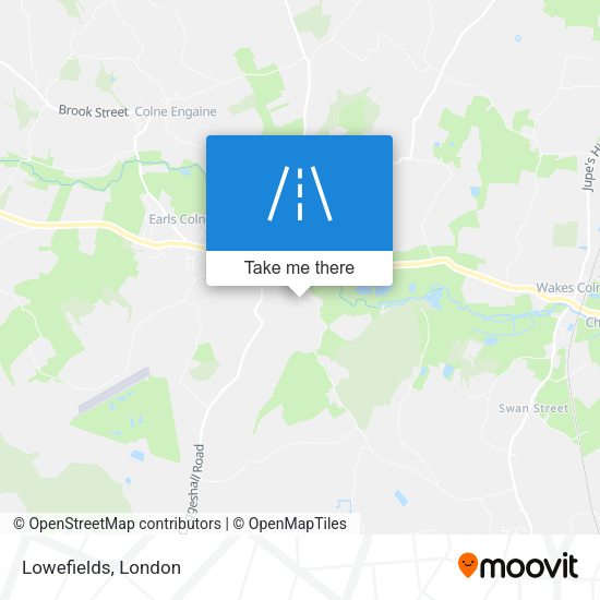 Lowefields map