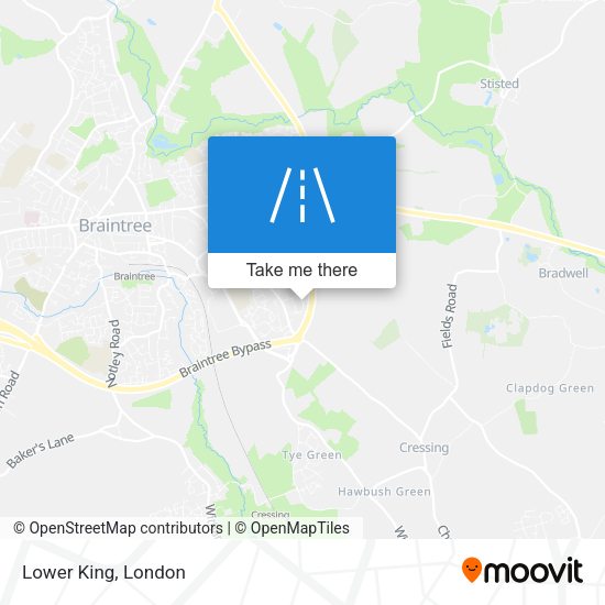 Lower King map
