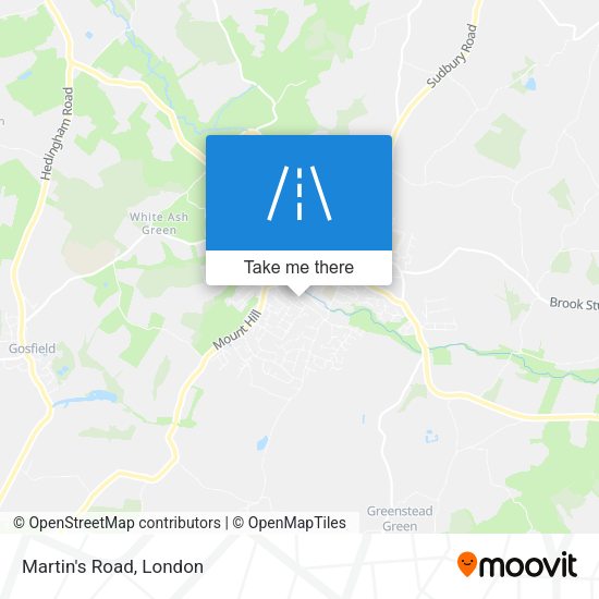 Martin's Road map