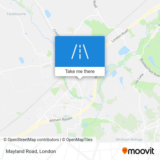 Mayland Road map