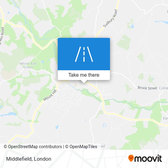 Middlefield map