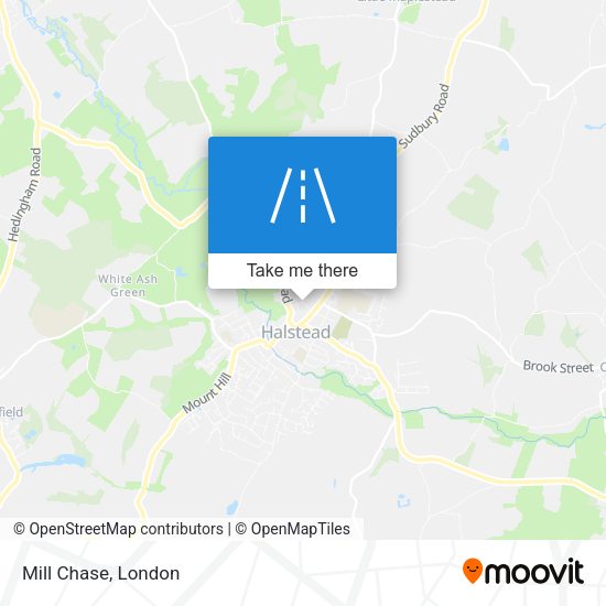 Mill Chase map