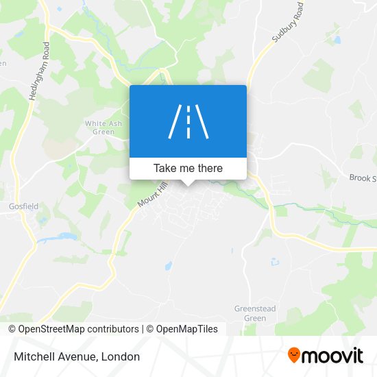 Mitchell Avenue map