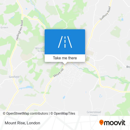 Mount Rise map