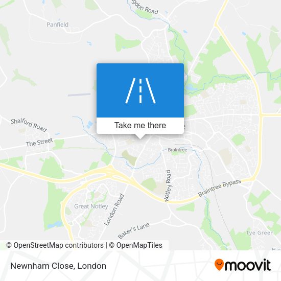Newnham Close map