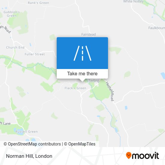 Norman Hill map