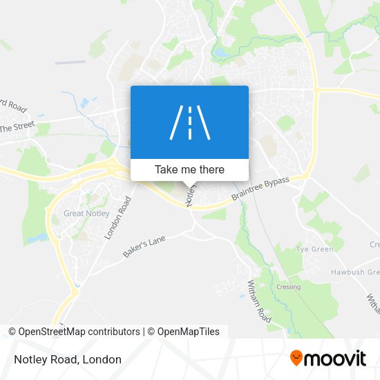 Notley Road map