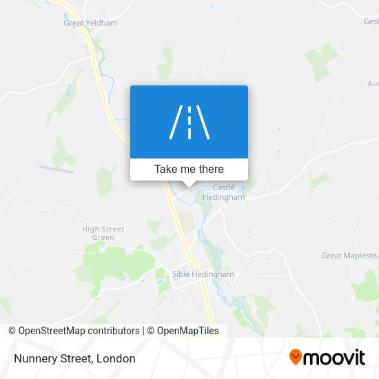 Nunnery Street map