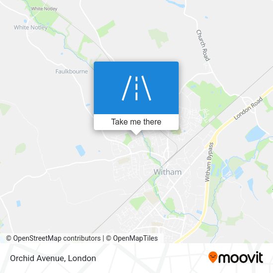 Orchid Avenue map