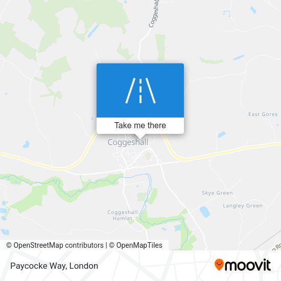 Paycocke Way map