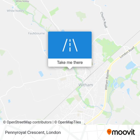 Pennyroyal Crescent map
